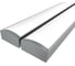 Комплект Ledcraft LC-LP0716M16-2x2Silver из 2 шт серебро (2м профиль+2м рассеиватель+2 заглушки) 1616240001 1
