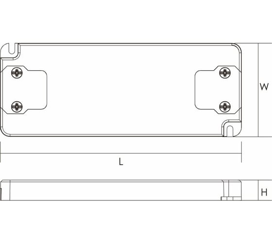 Блок питания AcTEC 24В, 30Вт, IP20, 1.25A, 155x53x16мм UT24V/30W