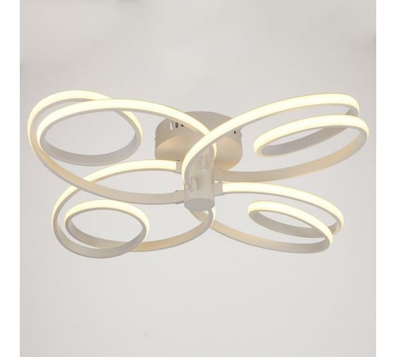 Люстра BayerLux 669507/4 LED 96Вт 4000К белый 65х65х14 см 4660052