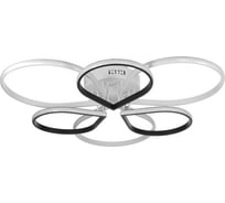 Люстра BayerLux 669512/6 LED 99Вт 4000К белый-черный 70х70х13 см 4660057