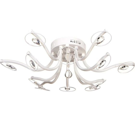 Люстра BayerLux 669523/12 LED 66Вт 4000К белый 67х67х26 см 4660067