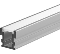 Алюминиевый профиль встраиваемый в пол Maytoni 26x26 (серебро, 2 м), ALM-2626-S-2M 636016