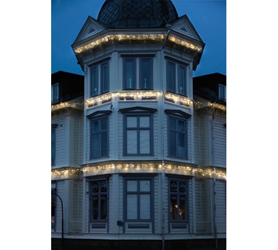 Гирлянда Star Trading бахрома-расширение, System LED, 3х0.4 м, 50 LED ламп, теплый белый 465-46