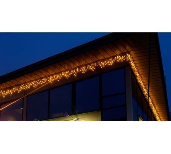 Гирлянда Star Trading бахрома-расширение, System LED, 3х0.4 м, 50 LED ламп, теплый белый 465-46