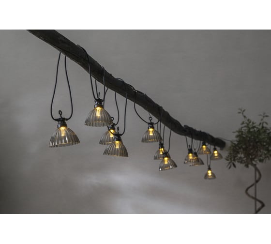 Светодиодная гирлянда для улицы Star Trading CIRCUS SHADE, 4.95 м, 12 ламп 476-92