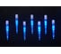 Гирлянда Star Trading System LED, сосульки-расширение, провод, 4х0.4 м, синий 465-69 1