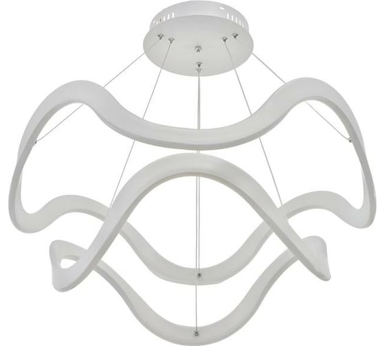 Люстра BayerLux 71013/2 LED 150Вт 4000К белый 60х60х12-112 см 4901172 1