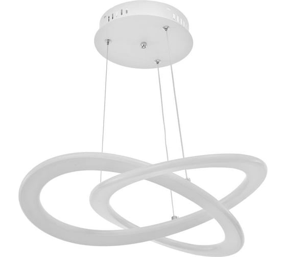 Люстра BayerLux 71015/1 LED 60Вт 4000К белый 43х43х4-104 см 4901173
