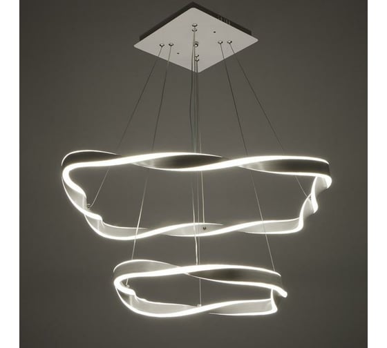 Люстра BayerLux 71017/2 LED 150Вт 4000К белый 50х50х4-104 см 4901174