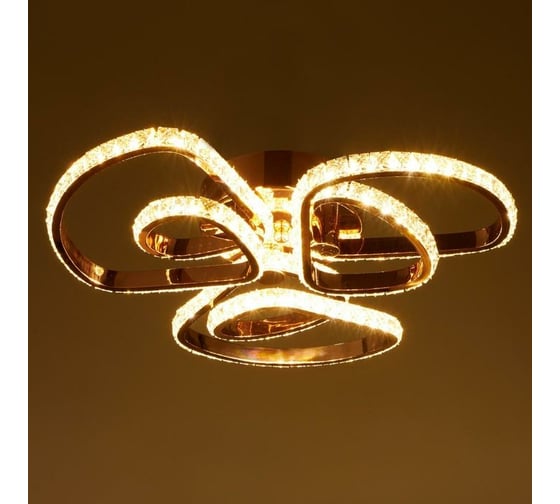 Люстра BayerLux 86023/3 LED 72Вт 3000К французское золото 43х41х9 см 5040829