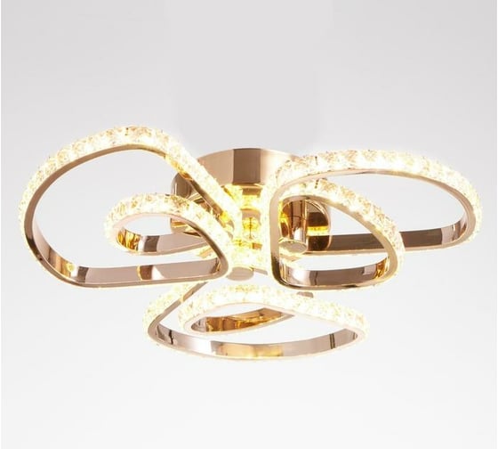 Люстра BayerLux 86023/3 LED 72Вт 3000К французское золото 43х41х9 см 5040829
