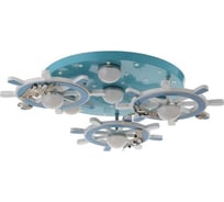 Люстра BayerLux 86206/7 30xLED 33Вт белый-синий 66,5х66,5х18 см 4996046