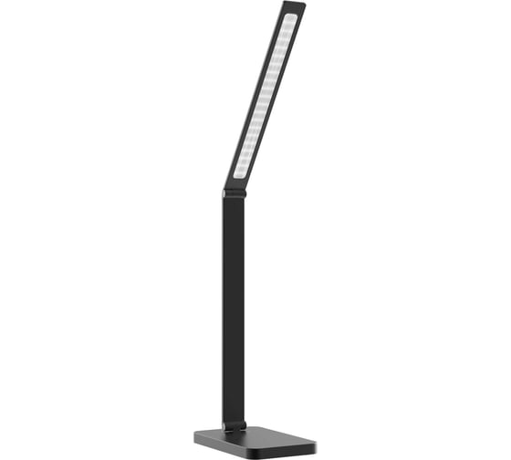 Настольный диммируемый светильник Gauss Qplus модель GTL501 10W 600lm 3000-6000K 170-265V черный Qi USB LED GT5012