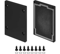 Заглушка Arlight IP-LINE-5475 BLACK, глухая, 1компл 055283