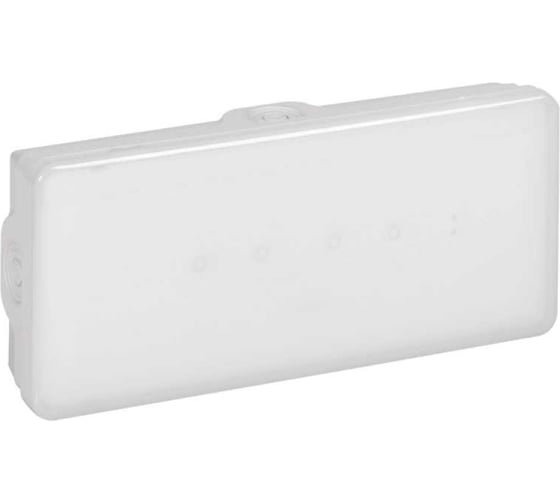 Светильник Legrand погодоустойчивый, светодиодный, эвакуационный, B65 LED 1 час - 100 Лм постоянного/непостоянного действия 661431 1