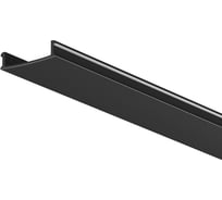 Рассеиватель для профиля MAYTONI 61×14 (черный, 2 м), ALM-6114-B-DF-2M 642014