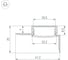Профиль Arlight FANTOM-W20-H10-EDGE-2000 ANOD 2м 054183 3