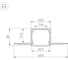 Профиль Arlight FANTOM-W20-H20-2000 ANOD 2м 054185 3