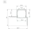 Профиль Arlight FANTOM-W20-H20-EDGE-2000 ANOD 2м 054184 3