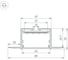 Профиль Arlight LINIA45-FANTOM-2000 ANOD 2м 059412 3