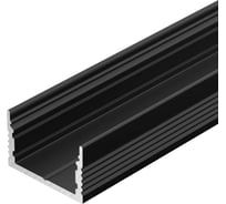 Профиль Arlight SL-SLIM15-H10-2000 BLACK 2м 056908