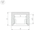 Профиль Arlight SL-MINI-8-H6-2000 ANOD 2м 059124 4