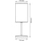 Светильник Uniel UML-B308 E14 BLACK/BEIGE UL-00012425 2
