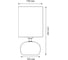 Светильник Uniel UML-B307 E14 SILVER/WHITE UL-00012423 2