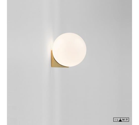Настенный светильник iLAMP GOLDEN 10560W/1 WH-GL 1
