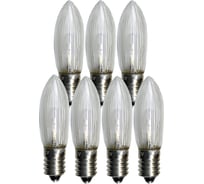 Светодиодная универсальная лампочка Star Trading LED, патрон E10, 10-55V, 0.2 W, 7 шт. 300-70