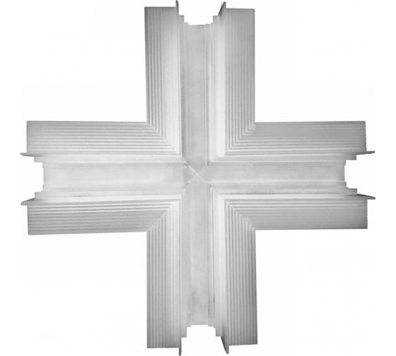 Коннектор Х-образный для встраиваемого шинопровода iLEDEX VISION48/22 X-TYPE CONNECT 4822-022-44/44-WH 1