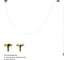 Потолочный светодиодный светильник LOFT IT Thread 10388A Brass 3