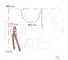 Потолочный светодиодный светильник LOFT IT Thread 10388A Brass 6