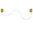 Настенный светодиодный светильник LOFT IT Thread 10388W Brass 1