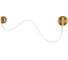 Настенный светодиодный светильник LOFT IT Thread 10388W Brass 6