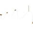 Потолочный светодиодный светильник LOFT IT Thread 10388B Brass 4