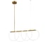 Подвесной светодиодный светильник LOFT IT Thread 10388P/A Brass 4