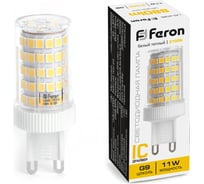 Светодиодная лампа FERON LB-435 G9 11W 2700K 38149