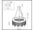 Люстра ODEON LIGHT E14 6*40W DAKISA 4986_6 6