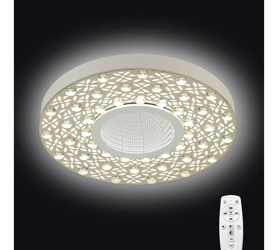 Диммируемая люстра RITTER LED с ДУ Noto 100Вт 3000К+6000K 4200К 6000К+3000K 7200Лм 52045 0 1