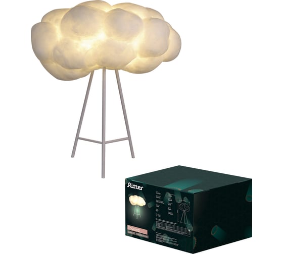 Торшер RITTER CLOUD 1xE27, белый 52673 5
