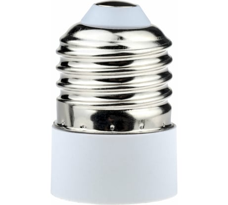 Переходник duwi E27-E14 белый 24633 6