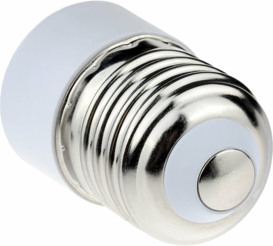 Переходник duwi E27-E14 белый 24633 6