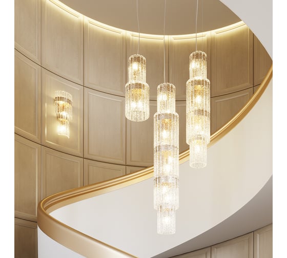 Люстра ODEON LIGHT E14 9*40W MERKALE 4938_9