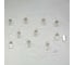Нить Luazon ROSA 3 м, с насадками Лампочки звездочки 8 см, IP20, Н.С. LED-80-12V, 8 режимов, белый 6929858 4