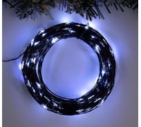 Нить Luazon ROSA IP20, 20 м, Н.Ч. LED1608-200-12V, БП в комплекте, фиксинг, белый 5198375