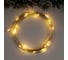 Нить Luazon ROSA IP65, 5 м, Н.С. LED1608-50-4.5V, ААx3 не в комплекте, 8 режимов, теплый белый 5198334 1