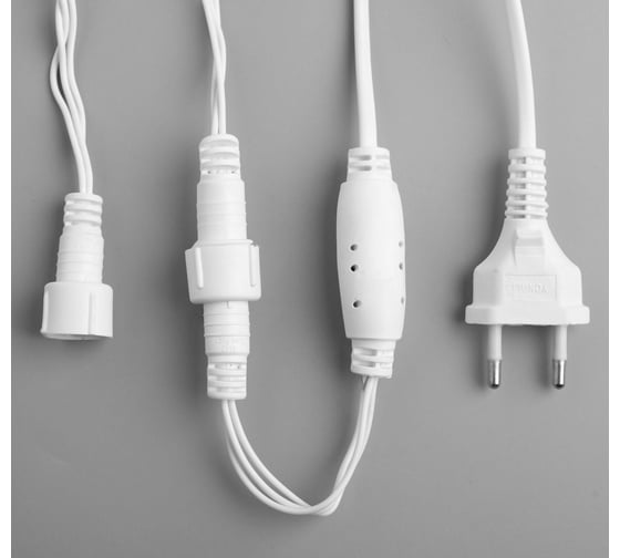 Гирлянда-нить Luazon SPEC, IP44, УМС, 10 м, Н.Б., 3W, LED-100-220V, белый 1080032