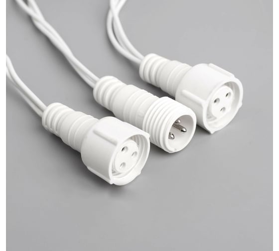 Гирлянда-нить Luazon SPEC, IP44, УМС, 10 м, Н.Б., 3W, LED-100-220V, белый 1080032