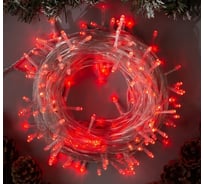 Нить Luazon ECO IP20, 20 м, Н.С. LED-200-220V, 8 режимов, красный 3556810